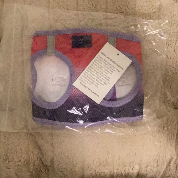 NEW Doggie Design American River Ombre Nylon Reflective Back Clip Dog Harness💜 - Picture 6 of 8